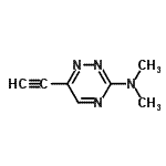 CAS#: 207444-16-4， 6-Ethynyl-N,N-Dimethyl-1,2,4-Triazin-3-Amine