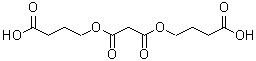CAS#: 207444-67-5， 4,4'-[(1,3-Dioxo-1,3-Propanediyl)Bis(Oxy)]Dibutanoic Acid