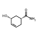 CAS#: 207519-00-4， (1R,5R)-5-Hydroxy-3-Cyclohexene-1-Carboxamide