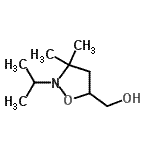 CAS#: 207562-62-7， (2-Isopropyl-3,3-Dimethyl-1,2-Oxazolidin-5-Yl)Methanol