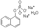 structure of CAS# 207569-06-0, Sodium 1-Naphthyl Phosphate Hydrate (2:1:1);Disodium 1-naphthyl phosphate hydrate