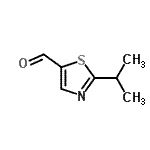 CAS#: 207675-84-1， 2-Isopropyl-1,3-Thiazole-5-Carbaldehyde