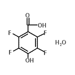 CAS#: 207738-02-1， 2,3,5,6-Tetrafluoro-4-Hydroxybenzoic Acid Hydrate (1:1)