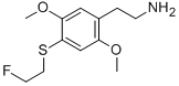 CAS 登录号：207740-33-8， 4-((2-氟乙基)硫基)-2,5-二甲氧基苯乙胺
