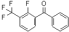 结构式 CAS# 207853-70-1, [2-氟-3-(三氟甲基)苯基]-苯基甲酮