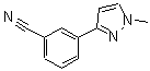 CAS#: 207909-05-5， 3-(1-Methyl-1H-Pyrazol-3-Yl)Benzonitrile