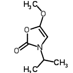 CAS#: 207916-67-4， 3-Isopropyl-5-Methoxy-1,3-Oxazol-2(3H)-One