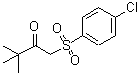 structure of CAS# 207974-06-9, 1-[(4-Chlorophenyl)Sulfonyl]-3,3-Dimethyl-2-Butanone;(4-Chlorophenylsulfonyl)pinacolone;1-(4-Chlorobenzenesulfonyl)-3,3-dimethyl-2-butanone;1-(4'-Chlorobenzenesulfonyl)-3,3-dimethylbutane-2