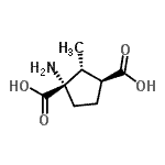 CAS#: 207983-44-6， (1S,2R,3S)-1-Amino-2-Methyl-1,3-Cyclopentanedicarboxylic Acid