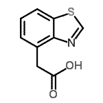 CAS#: 208117-17-3， 1,3-Benzothiazol-4-Ylacetic Acid