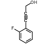 CAS#: 208183-93-1， 3-(2-Fluorophenyl)-2-Propyn-1-Ol