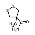 CAS#: 208243-73-6， 4-Methyl-1,2-Dithiolane-4-Carboxamide