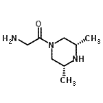 CAS#: 208468-77-3， 2-Amino-1-[(3R,5S)-3,5-Dimethyl-1-Piperazinyl]Ethanone