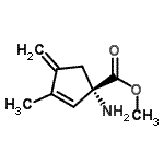 CAS#: 208510-16-1， Methyl (1S)-1-Amino-3-Methyl-4-Methylene-2-Cyclopentene-1-Carboxylate