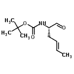 CAS#: 208521-98-6， 2-Methyl-2-Propanyl [(2S,4E)-1-Oxo-4-Hexen-2-Yl]Carbamate