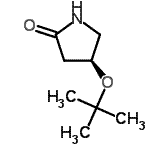 CAS#: 208523-17-5， (4S)-4-[(2-Methyl-2-Propanyl)Oxy]-2-Pyrrolidinone