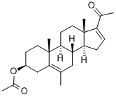 CAS#: 20867-46-3， 3beta-Hydroxy-6-Methyl-5,16-Pregnadien-20-One Acetate
