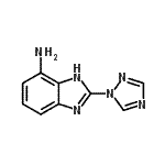 CAS#: 208773-21-1， 2-(1H-1,2,4-Triazol-1-Yl)-1H-Benzimidazol-4-Amine