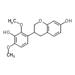 CAS#: 20878-98-2， 3-(3-Hydroxy-2,4-Dimethoxyphenyl)-7-Chromanol