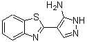 CAS#: 208938-43-6， 4-(1,3-Benzothiazol-2-Yl)-1H-Pyrazol-5-Amine
