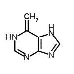 CAS#: 208994-81-4， 6-Methylene-6,7-Dihydro-1H-Purine
