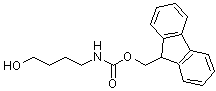 structure of CAS# 209115-32-2, 9H-Fluoren-9-Ylmethyl (4-Hydroxybutyl)Carbamate;(9H-FLUOREN-9-YL)METHYL N-(4-HYDROXYBUTYL)CARBAMATE;(fluoren-9-ylmethoxy)-N-(4-hydroxybutyl)carboxamide;4-(Fmoc-amino)-1-butanol