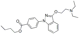 CAS#: 20954-13-6， 4-[3-[2-(Diethylamino)Ethoxy]-1H-Indazol-1-Yl]Benzoic Acid Butyl Ester