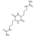 CAS#: 21028-09-1， N,N'-[(3,6-Dioxo-2,5-Piperazinediyl)Di-3,1-Propanediyl]Diacetamide