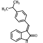 CAS#: 210303-05-2， (3E)-3-(4-Isopropylbenzylidene)-1,3-Dihydro-2H-Indol-2-One