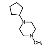 CAS#: 21043-34-5， 1-Cyclopentyl-4-Methyl-Piperazine