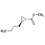 CAS#: 210546-53-5， Methyl (1S,2S)-2-Butylcyclopropanecarboxylate