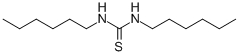 structure of CAS# 21071-28-3, N,N'-Dihexyl-Thiourea;1,3-(Dihexyl)Thiourea;Fr-0136;Sbb007700
