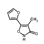 CAS 登录号：210836-32-1， 5-(2-呋喃基)-4-甲基-1,2-恶唑-3(2H)-酮