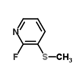 CAS#: 210992-56-6， 2-Fluoro-3-(Methylsulfanyl)Pyridine