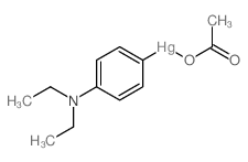 CAS#: 21109-99-9， (Acetato-O)4-(Diethylamino)Phenyl-Mercury