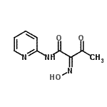 CAS 登录号：211098-67-8， (2Z)-2-(羟基亚胺)-3-氧代-N-(2-吡啶基)丁酰胺