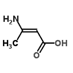 CAS 登录号：21112-45-8， (2E)-3-氨基-2-丁烯酸