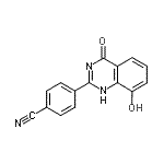 CAS#: 211172-79-1， 4-(4,8-Dihydroxy-2-Quinazolinyl)Benzonitrile