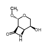 CAS#: 211182-78-4， (1R,2R,5S,6S)-5-Hydroxy-2-Methoxy-3-Oxa-7-Azabicyclo[4.2.0]Octan-8-One