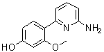 CAS#: 211494-29-0， 4-(6-Amino-2-Pyridinyl)-3-Methoxyphenol