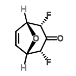 CAS#: 211568-29-5， (1R,2S,4R,5S)-2,4-Difluoro-8-Oxabicyclo[3.2.1]Oct-6-En-3-One