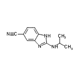 CAS#: 211693-63-9， 2-(Isopropylamino)-1H-Benzimidazole-5-Carbonitrile