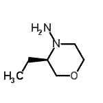 CAS#: 211987-82-5， (3R)-3-Ethyl-4-Morpholinamine