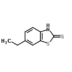 CAS#: 21224-17-9， 6-Ethyl-1,3-Benzothiazole-2(3H)-Thione