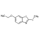 CAS#: 21224-19-1， 6-Ethoxy-2-Methylsulfanyl-1,3-Benzothiazole
