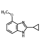 CAS#: 212503-80-5， 2-Cyclopropyl-4-Methoxy-1H-Benzimidazole