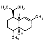 CAS#: 21284-22-0， (1S,4R,4aR,8aR)-1-Isopropyl-4,7-Dimethyl-1,3,4,5,6,8A-Hexahydro-4A(2H)-Naphthalenol