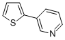 structure of CAS# 21298-53-3, 3-(2-Thienyl)-Pyridine;3-Thiophene-2-Yl-Pyridine;Pyridine, 3-(2-Thienyl)-;2-(3-Pyridyl)Thiophene