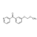 CAS#: 213386-94-8， [3-(Methoxymethoxy)Phenyl](3-Pyridinyl)Methanone