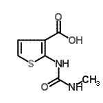 CAS#: 213390-61-5， 2-[(Methylcarbamoyl)Amino]-3-Thiophenecarboxylic Acid